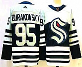 Men's Seattle Kraken #95 Andre Burakovsky Blue 2022 Reverse Retro Stitched Jersey,baseball caps,new era cap wholesale,wholesale hats